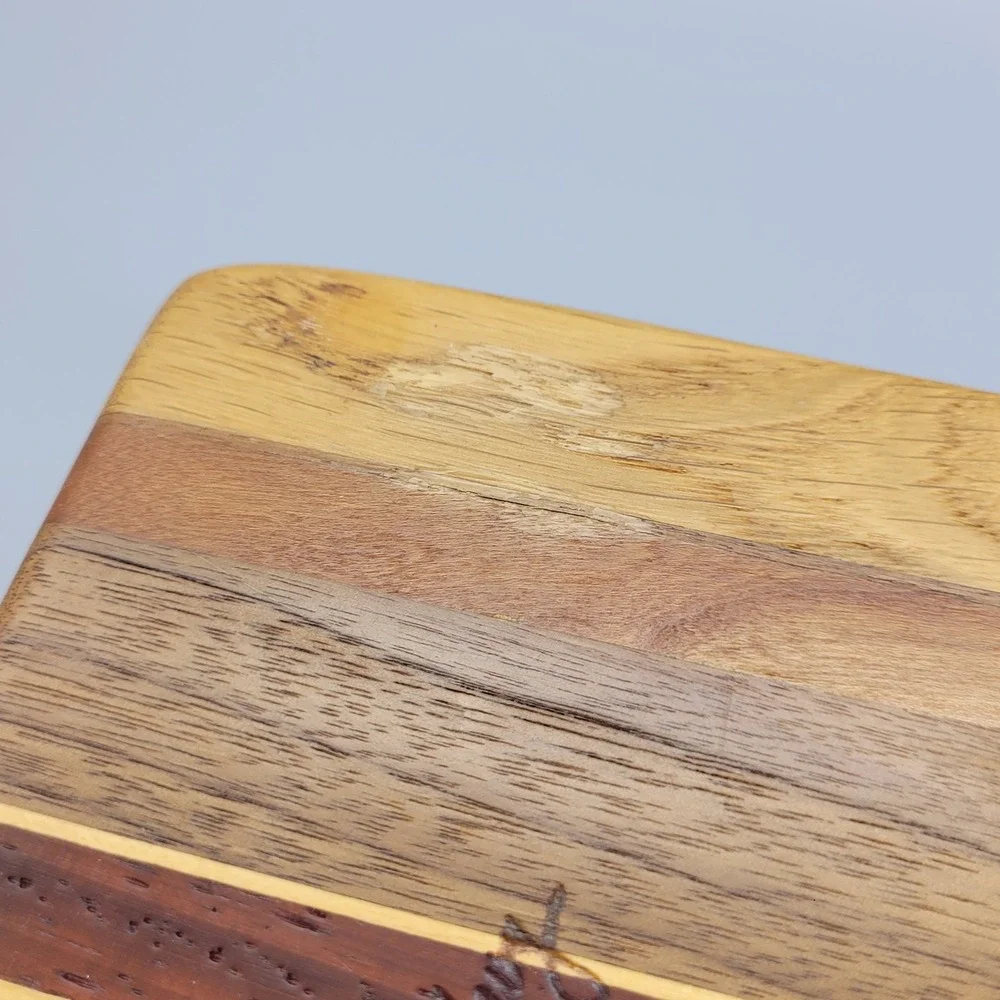 David Levy‎ Handcrafted Hardwood Sushi Board Artisan Signed USA
